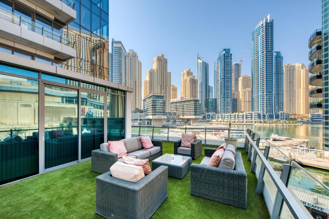 Maison Privee - Big, Bright, Luxury Marina Views Apt Next To Beach Dubai Esterno foto