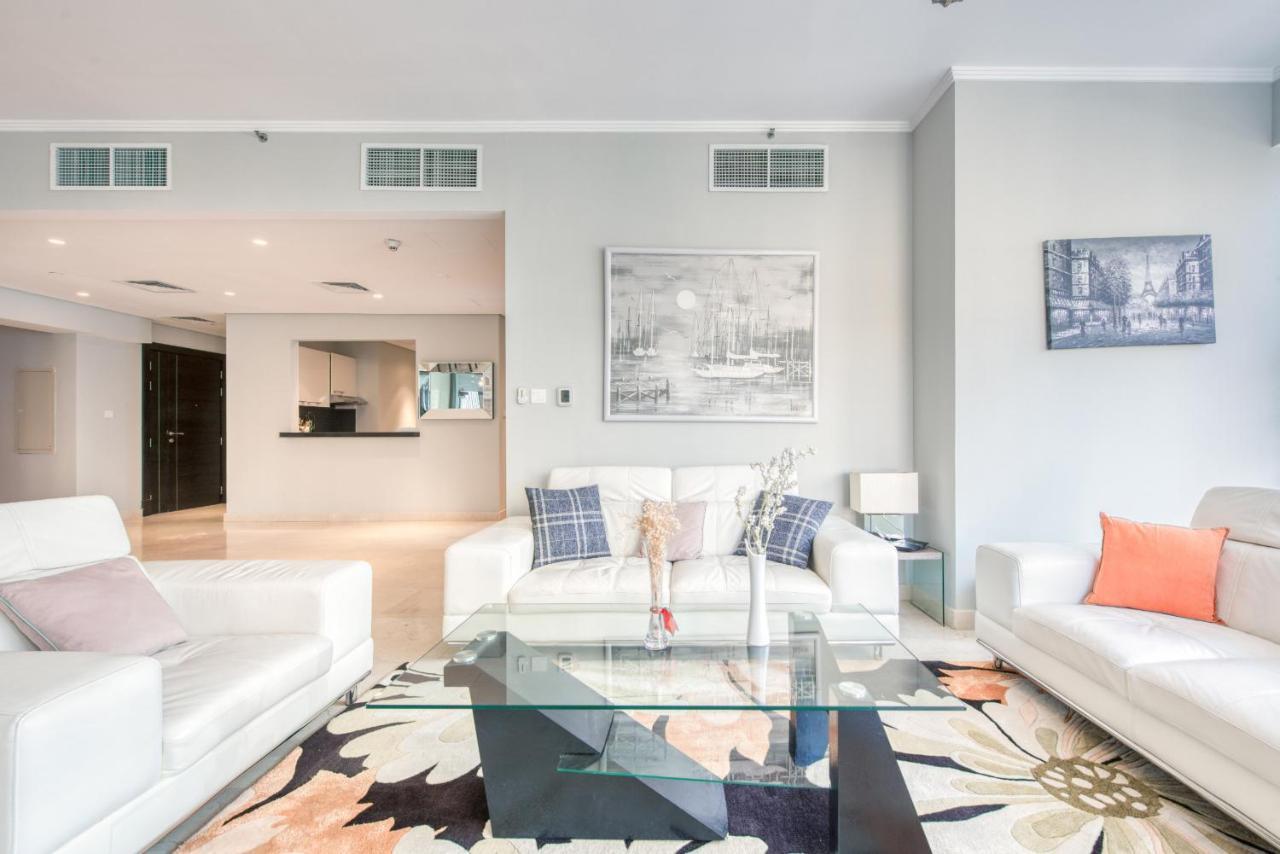 Maison Privee - Big, Bright, Luxury Marina Views Apt Next To Beach Dubai Esterno foto