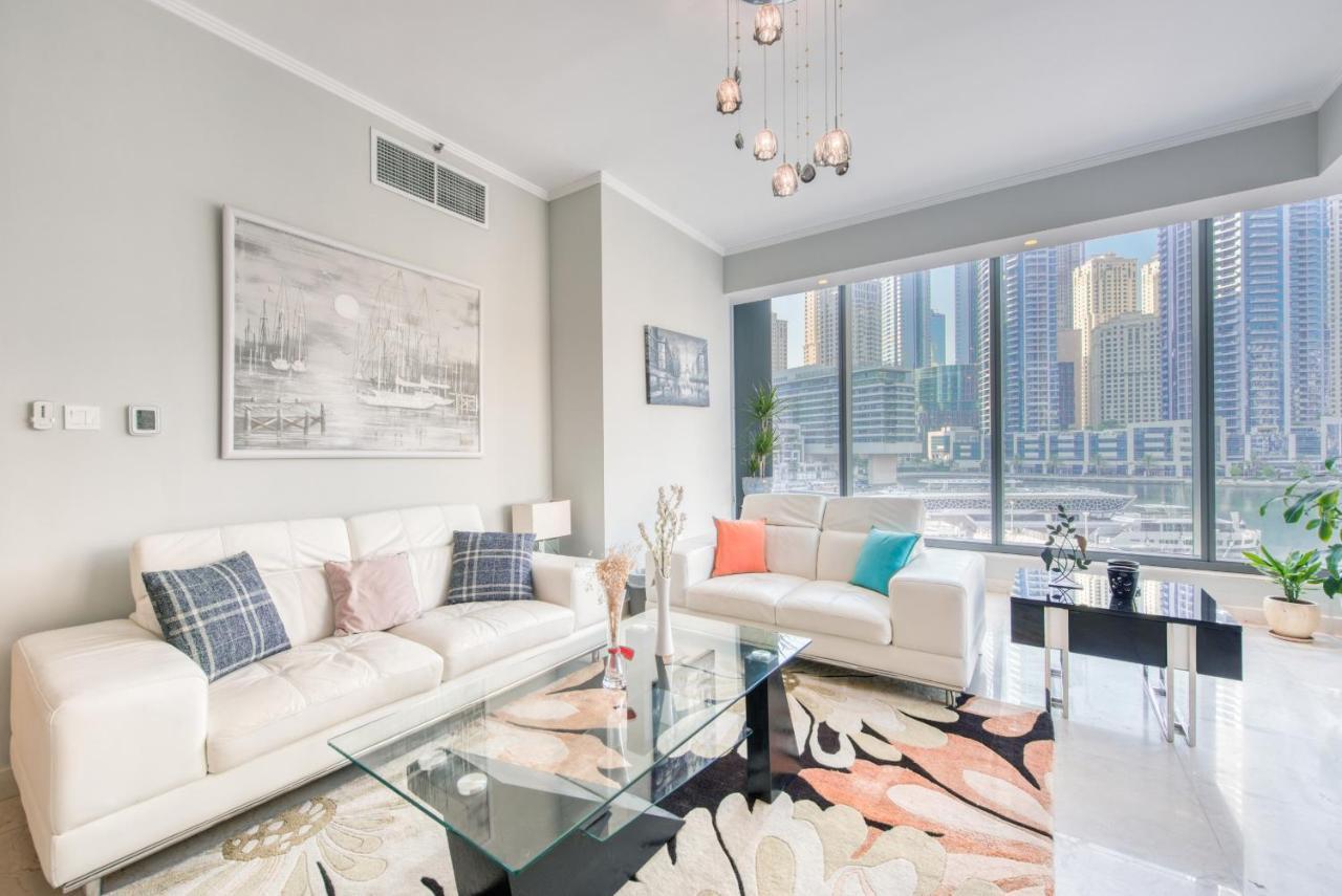 Maison Privee - Big, Bright, Luxury Marina Views Apt Next To Beach Dubai Esterno foto